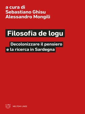 cover image of Filosofia de logu